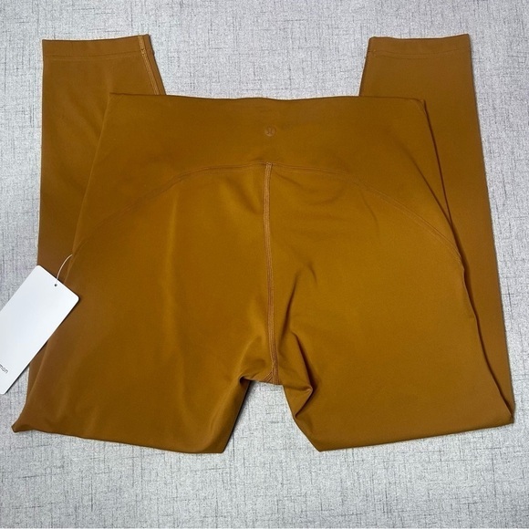 Lululemon Instill High Rise Tights Leggings Copper Brown 12 Nwt - Picture 9 of 12
